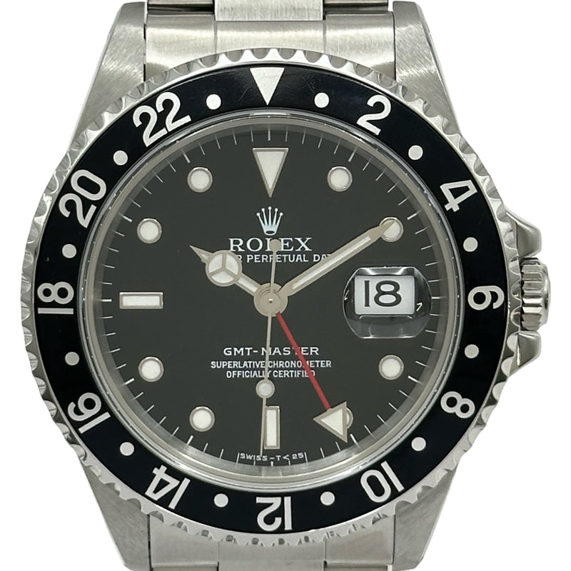 ロレックス ROLEX GMTマスター 16700 ブラック ステンレススチール