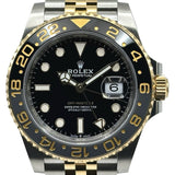 ロレックス ROLEX GMTマスター2 126713GRNR ブラック ゴールド/ステンレススチール メンズ 腕時計