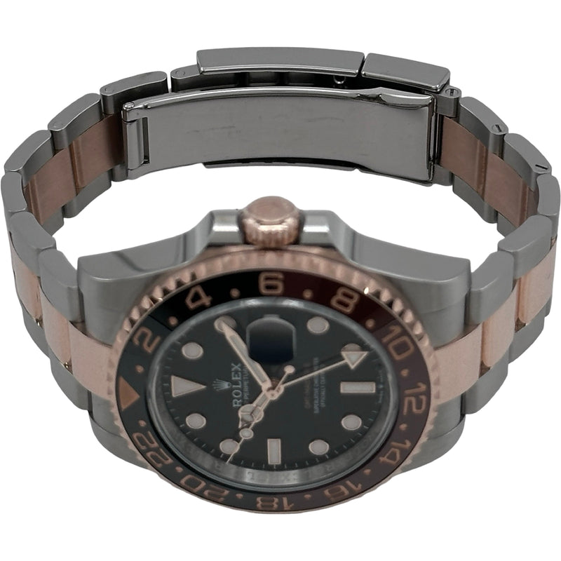 ロレックス ROLEX GMTマスター2 126711CHNR ブラック ピンクゴールド/ステンレススチール 自動巻き メンズ 腕時計 ロレックス ROLEX GMTマスター2 126711CHNR ブラック ピンクゴールド