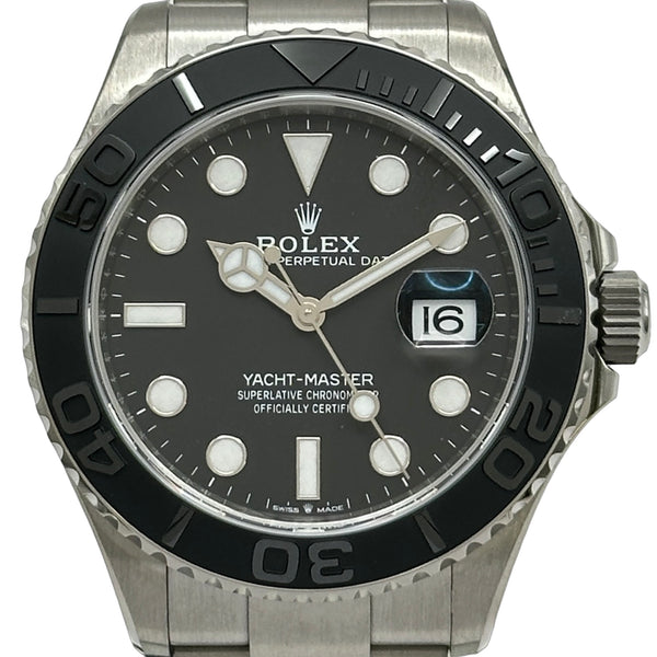 ロレックス ROLEX ヨットマスター42 226627 ブラック チタン 自動巻き