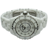 シャネル CHANEL J12 38MM H1629 ホワイト セラミック/ステンレススチール 自動巻き レディース 腕時計