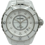 シャネル CHANEL J12 38MM H1629 ホワイト セラミック/ステンレススチール 自動巻き レディース 腕時計