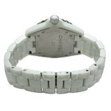 シャネル CHANEL J12 38MM H1629 ホワイト セラミック/ステンレススチール 自動巻き レディース 腕時計