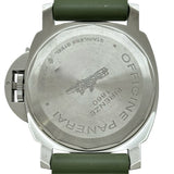 パネライ PANERAI ルミノール ベース 世界2000本限定 PAM00390 ブラック ステンレススチール 手巻き メンズ 腕時計