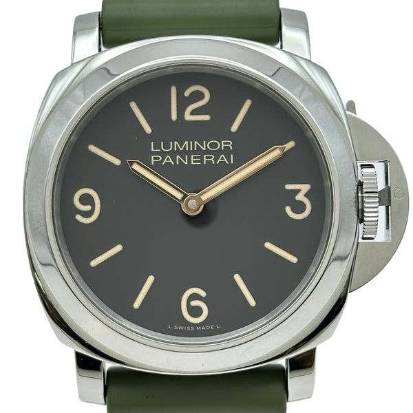 パネライ PANERAI ルミノール ベース 世界2000本限定 PAM00390 ブラック ステンレススチール 手巻き メンズ 腕時計 パネライ PANERAI ルミノール ベース 世界2000本限定 PAM00390