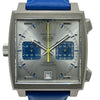 タグ・ホイヤー TAG HEUER モナコ キャリバー11 クロノグラフ レーシングブルー CAW219C.FC6548 シルバー チタン 自動巻き メンズ 腕時計