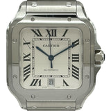 カルティエ Cartier サントスドゥカルティエ LM WSSA0018 シルバー ステンレススチール 自動巻き メンズ 腕時計