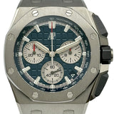 オーデマ・ピゲ AUDEMARS PIGUET ロイヤルオークオフショア クロノグラフ 26420TI.OO.A027CA.01 ブルー チタン 自動巻き メンズ 腕時計