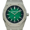 オーデマ・ピゲ AUDEMARS PIGUET ロイヤルオーク ジャンボ エクストラシン 16202PT.00.1240PT.01 グリーン プラチナ 自動巻き メンズ 腕時計