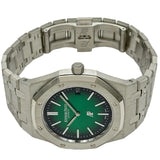 オーデマ・ピゲ AUDEMARS PIGUET ロイヤルオーク ジャンボ エクストラシン 16202PT.00.1240PT.01 グリーン プラチナ 自動巻き メンズ 腕時計