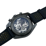 オメガ OMEGA スピードマスター ムーンウォッチ クロノグラフ ダーク サイドオブ ザ ムーン アポロ8号 311.92.44.30.01.001 ブラック セラミック 手巻き メンズ 腕時計