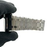 オーデマ・ピゲ AUDEMARS PIGUET ロイヤルオーク クロノグラフ 26240BC.OO.1320BC.04 ブルー ホワイトゴールド 自動巻き メンズ 腕時計