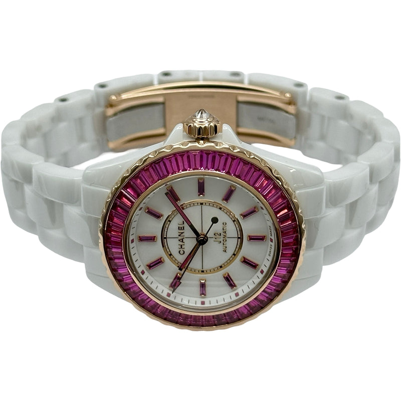 シャネル CHANEL J12 ピンクエディション 33MM 55本限定 H9866