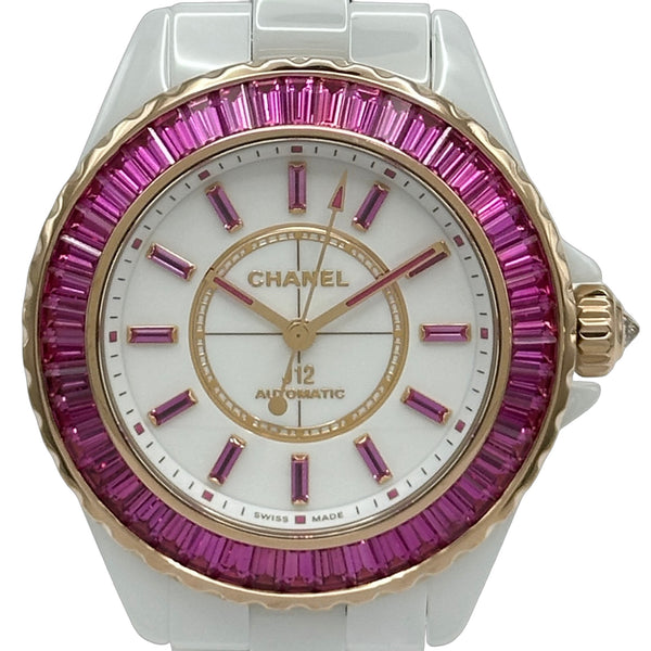 シャネル CHANEL J12 ピンクエディション 33MM 55本限定 H9866