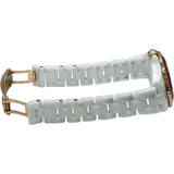 シャネル CHANEL J12 ピンクエディション 33MM 55本限定 H9866 ホワイト セラミック/ピンクゴールド 自動巻き レディース 腕時計
