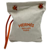 エルメス HERMES アリーヌPM オレンジ ゴールド金具 トワル レディース ショルダーバッグ