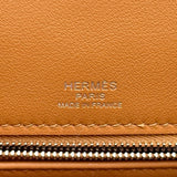 エルメス HERMES ケリー28 外縫い K刻印 ゴールド シルバー金具 トワル・スイフト レディース ショルダーバッグ