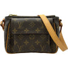 ルイ・ヴィトン LOUIS VUITTON ヴィバシテPM M51165 ブラウン モノグラムキャンバス レディース ショルダーバッグ