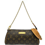 ルイ・ヴィトン LOUIS VUITTON エヴァ M95567 ブラウン モノグラムキャンバス レディース ショルダーバッグ