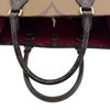 ルイ・ヴィトン LOUIS VUITTON オンザゴー MM M45039 ブラウン モノグラム・ジャイアント ・リバース レディース トートバッグ