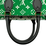 ルイ・ヴィトン LOUIS VUITTON オンザゴーPM M46216 グリーン LVマッチ レディース ハンドバッグ