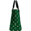 ルイ・ヴィトン LOUIS VUITTON オンザゴーPM M46216 グリーン LVマッチ レディース ハンドバッグ