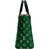 ルイ・ヴィトン LOUIS VUITTON オンザゴーPM M46216 グリーン LVマッチ レディース ハンドバッグ