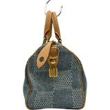 ルイ・ヴィトン LOUIS VUITTON スピーディー・バンドリエール25 N40700 ブルー ダミエ・デニム レディース ボストンバッグ