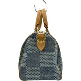 ルイ・ヴィトン LOUIS VUITTON スピーディー・バンドリエール25 N40700 ブルー ダミエ・デニム レディース ボストンバッグ