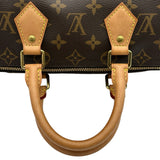 ルイ・ヴィトン LOUIS VUITTON スピーディ25 M41109 ブラウン モノグラムキャンバス レディース ハンドバッグ