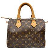 ルイ・ヴィトン LOUIS VUITTON スピーディ25 M41109 ブラウン モノグラムキャンバス レディース ハンドバッグ