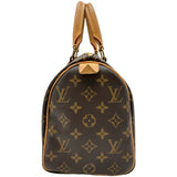ルイ・ヴィトン LOUIS VUITTON スピーディ25 M41109 ブラウン モノグラムキャンバス レディース ハンドバッグ