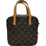 ルイ・ヴィトン LOUIS VUITTON スポンティーニ M47500 ブラウン モノグラムキャンバス レディース ショルダーバッグ