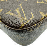 ルイ・ヴィトン LOUIS VUITTON スポンティーニ M47500 ブラウン モノグラムキャンバス レディース ショルダーバッグ