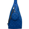 ルイ・ヴィトン LOUIS VUITTON デュオ･スリングバッグ M31075 ブルー タイガラマ メンズ ボディバッグ