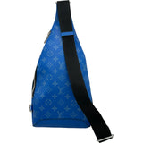ルイ・ヴィトン LOUIS VUITTON デュオ･スリングバッグ M31075 ブルー タイガラマ メンズ ボディバッグ