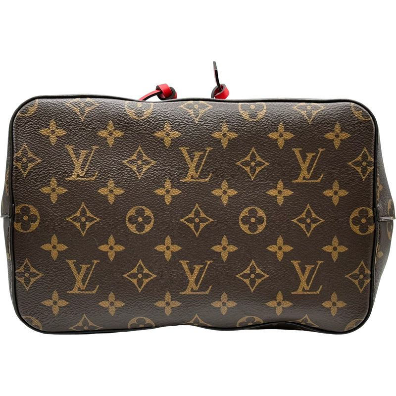 ルイヴィトン M44021 ショルダーバッグ コクリコ  LOUIS VUITTON ネオノエ モノグラム ルイ・ヴィトン LOUIS VUITTON ネオノエ M44021 ブラウン/コクリコ