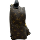 ルイ・ヴィトン LOUIS VUITTON パームスプリングス・バックパックMINI M41562 ブラウン モノグラムキャンバス レディース リュック・デイパック