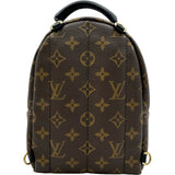 ルイ・ヴィトン LOUIS VUITTON パームスプリングス・バックパックMINI M41562 ブラウン モノグラムキャンバス レディース リュック・デイパック