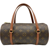 ルイ・ヴィトン LOUIS VUITTON パピヨン26 M51366 ブラウン モノグラムキャンバス レディース ハンドバッグ