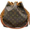 ルイ・ヴィトン LOUIS VUITTON プチノエ M42226 ブラウン モノグラムキャンバス レディース ショルダーバッグ