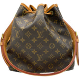 ルイ・ヴィトン LOUIS VUITTON プチノエ M42226 ブラウン モノグラムキャンバス レディース ショルダーバッグ