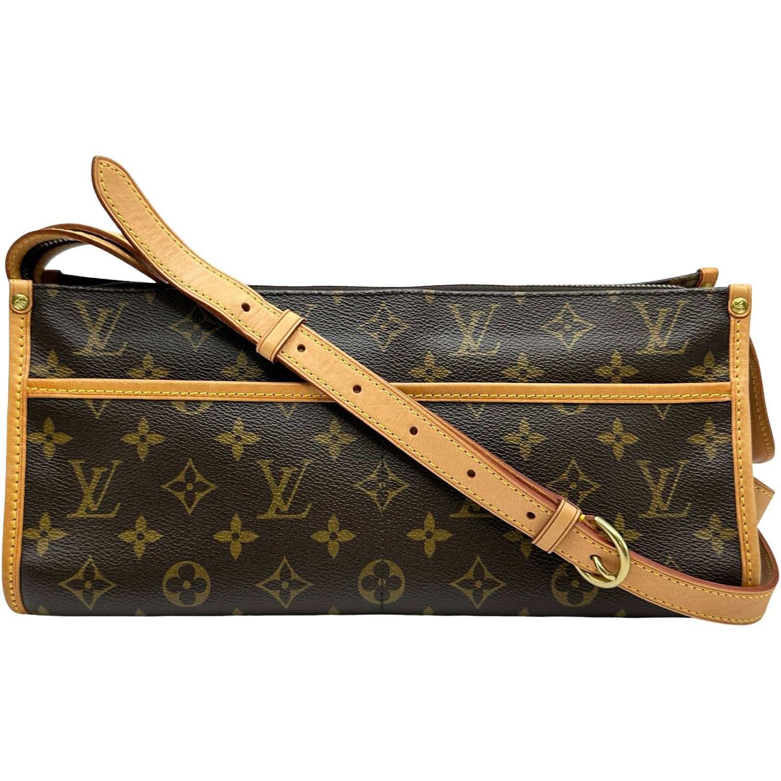Louis Vuitton　ポパンクール　ロン　 ショルダーバッグ モノグラム ルイ・ヴィトン LOUIS VUITTON ポパンクール・ロン M40008 ブラウン