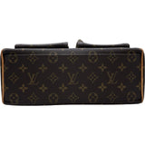 ルイ・ヴィトン LOUIS VUITTON マンハッタンPM M40026 ブラウン モノグラムキャンバス レディース ハンドバッグ