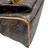 ルイ・ヴィトン LOUIS VUITTON マンハッタンPM M40026 ブラウン モノグラムキャンバス レディース ハンドバッグ
