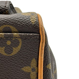 ルイ・ヴィトン LOUIS VUITTON マンハッタンPM M40026 ブラウン モノグラムキャンバス レディース ハンドバッグ