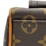 ルイ・ヴィトン LOUIS VUITTON マンハッタンPM M40026 ブラウン モノグラムキャンバス レディース ハンドバッグ