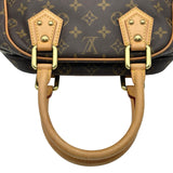 ルイ・ヴィトン LOUIS VUITTON マンハッタンPM M40026 ブラウン モノグラムキャンバス レディース ハンドバッグ