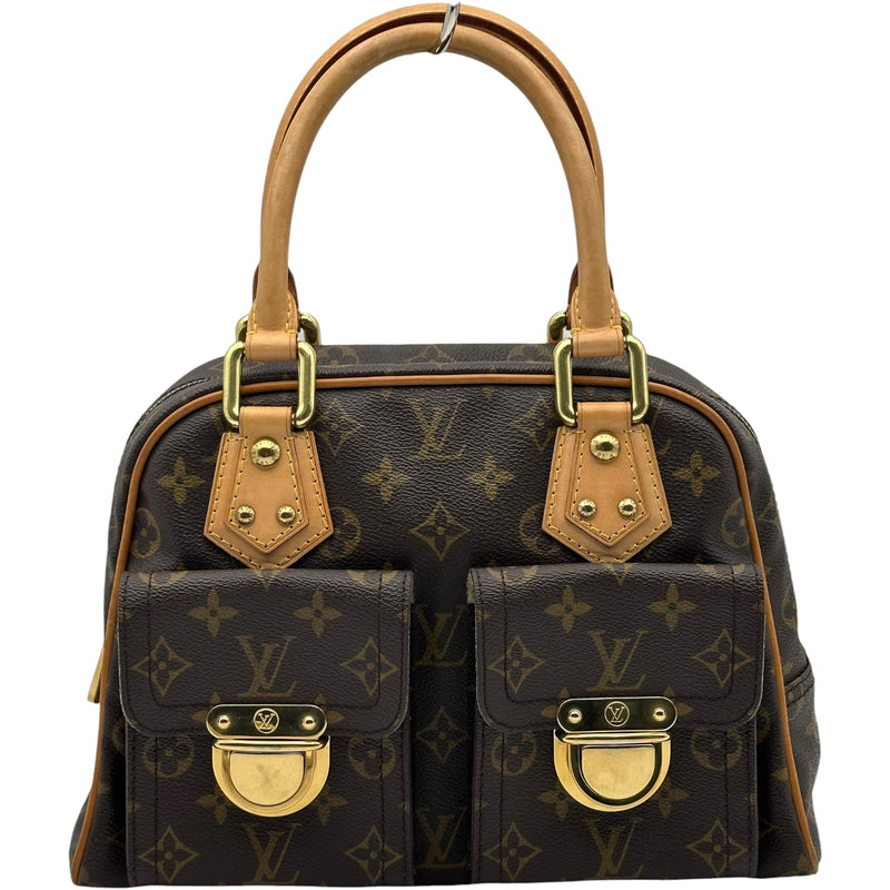LOUIS VUITTON モノグラム マンハッタン ハンドバッグ M40026 ルイ・ヴィトン LOUIS VUITTON マンハッタンPM M40026 ブラウン