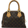 ルイ・ヴィトン LOUIS VUITTON マンハッタンPM M40026 ブラウン モノグラムキャンバス レディース ハンドバッグ